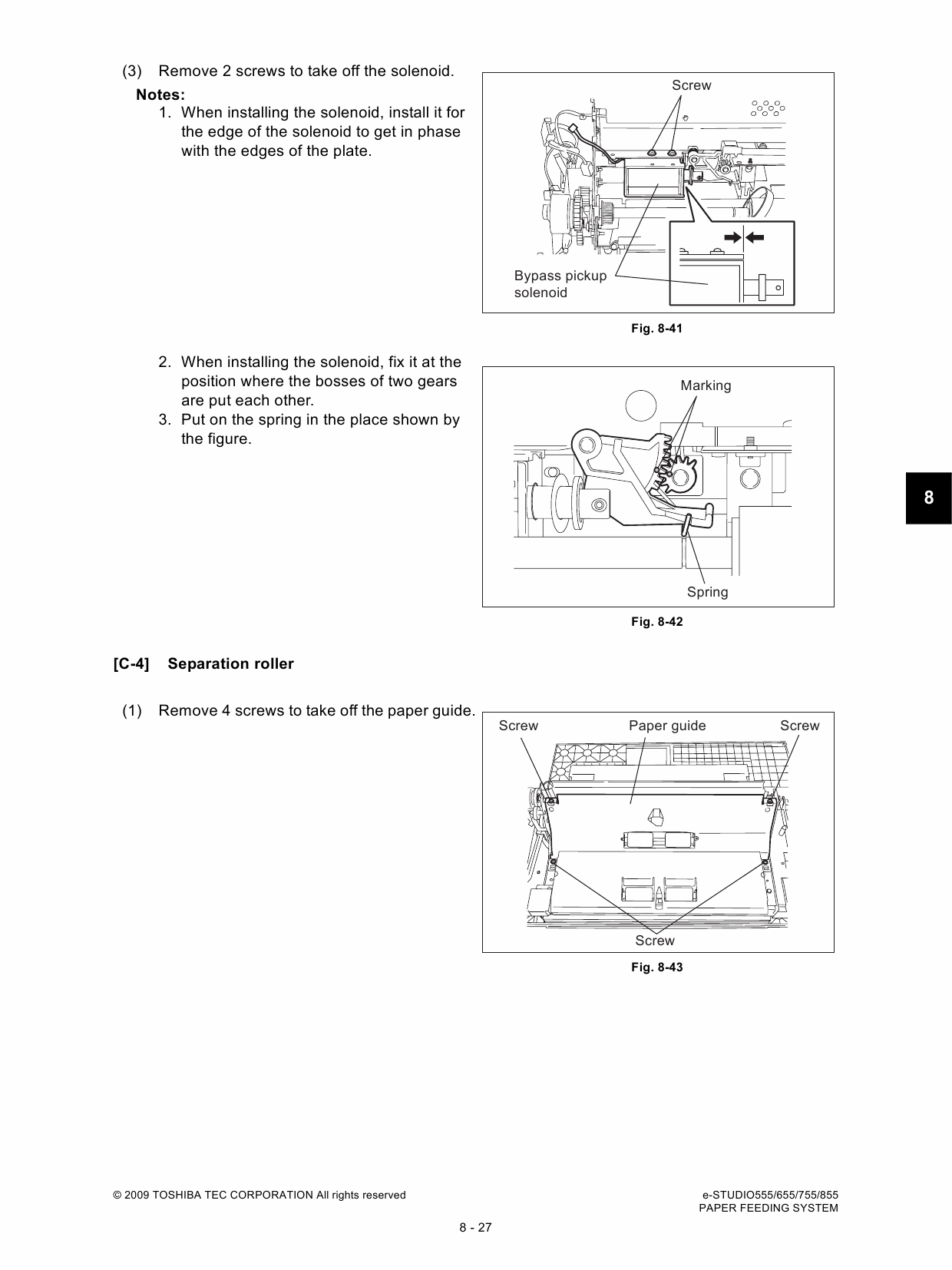 TOSHIBA e-STUDIO 555 655 755 855 Service Manual-5